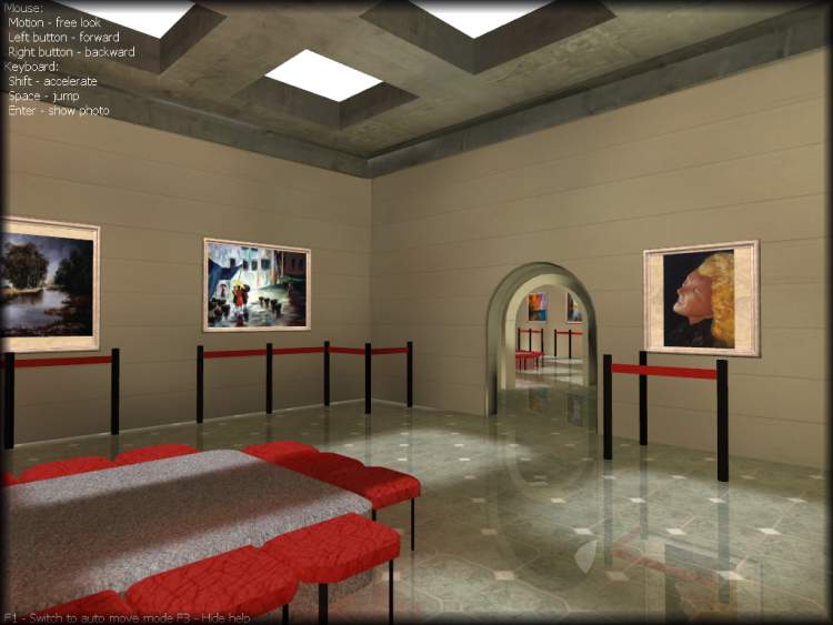 Foto 4 Galleria Virtuale 3D Foto Quadri Emilio Clementel by RD-Soft(c)